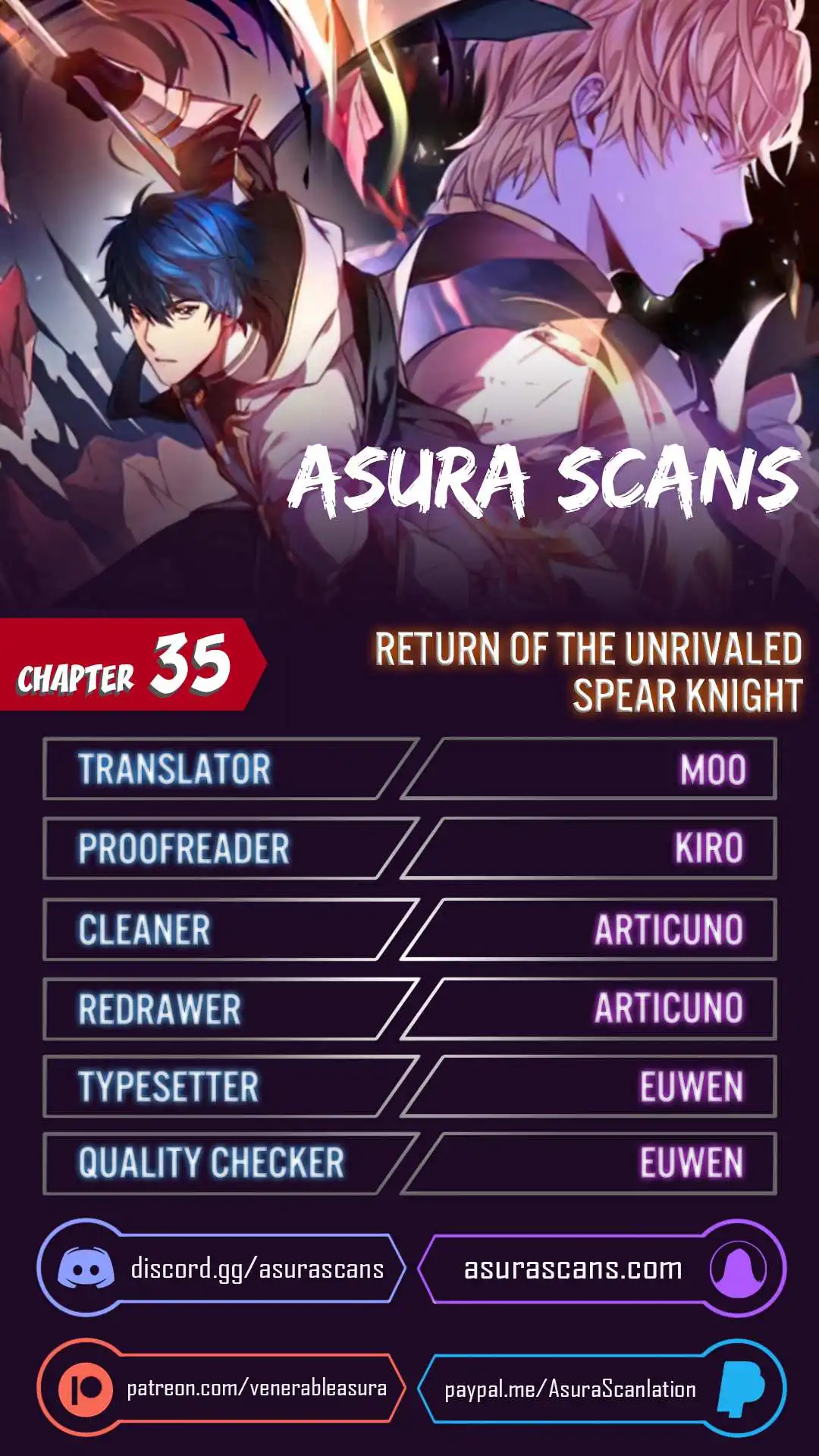 Return of the Legendary Spear Knight Chapter 35 1